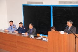 Рудный студенттерімен кездесу