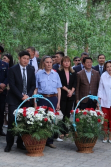 Жеңіс саябағында саяси қуғын-сүргін және ашаршылық құрбандарын еске алу күніне арналған митинг өтті.