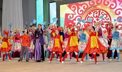 Қостанайда  Қазақстан Республикасы Тәуелсіздігінің 25 жылдығына арналған этномәдени  бірлестіктердің  фестивалi  өттi