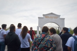 «Ұлы дала Елінің киелі мұрасы» тарихи-өлкетану экспедициясының қатысушылары аймақтағы  киелі жерлерді аралады. 