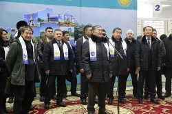 Қостанайға «ТӘУЕЛСІЗ ҚАЗАҚСТАН» пойызы келіп кетті