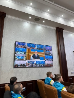 Қостанай облысы ҚХА мүшелері Қазақстан халқы Ассамблеясының «Бірлік. Жасампаздық. Өрлеу» атты ХХХІІІ сессиясына қатысты