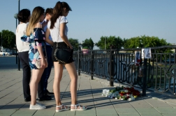 Акция памяти Дениса Тена прошла в Костанае