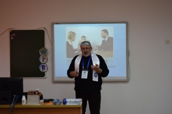 Қамысты ауданының оқушыларына медиация туралы айтып, оның қалай жұмыс істейтінің көрсетті. 