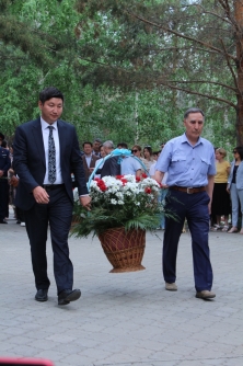 Жеңіс саябағында саяси қуғын-сүргін және ашаршылық құрбандарын еске алу күніне арналған митинг өтті.