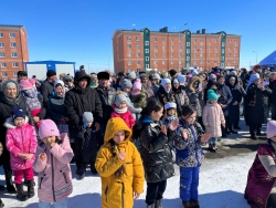 Областная Ассамблея народа Казахстана встретила Наурыз мейрамы с жителями мкр Кунай