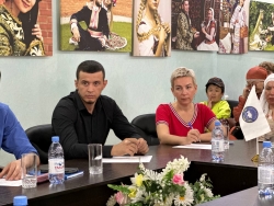 Облыстық ҚХА мүшелері Қазақстан Республикасы Президентінің кеңесшісі Мәлік Оторбаевпен кездесті